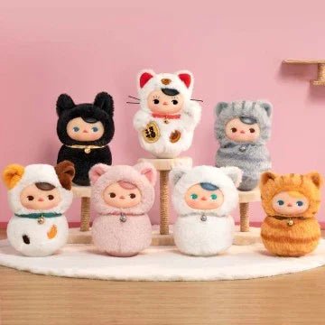 PUCKY Roly - Poly Kitty Series - Vinyl Plush Blind Box - POP BOX