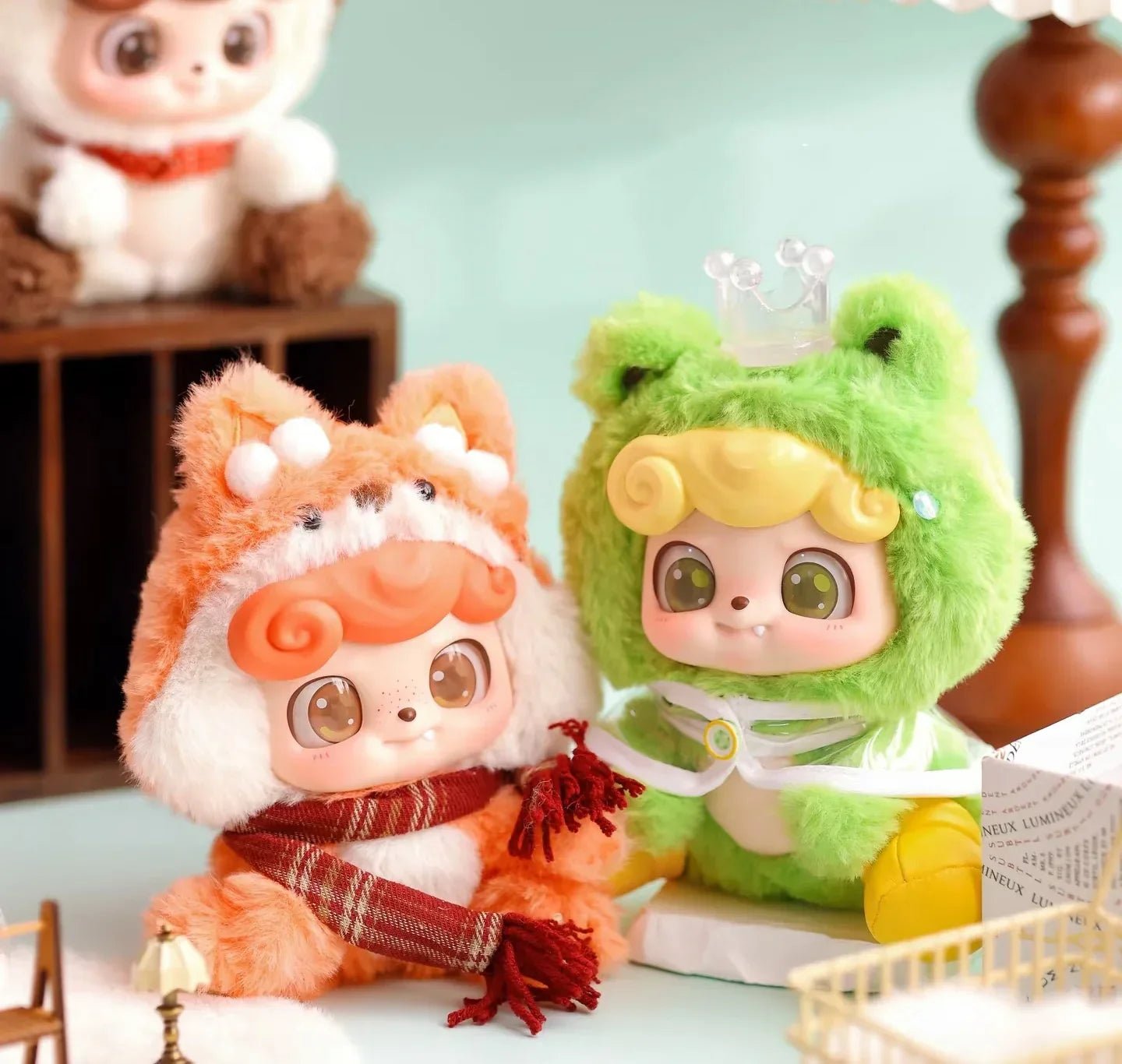 Q KID Animal Preschool Series Plush Dolls. Blind Box - POP BOX