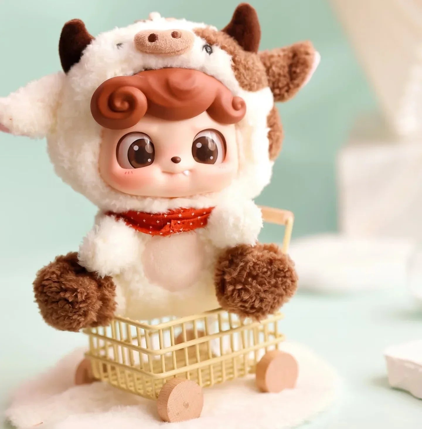 Q KID Animal Preschool Series Plush Dolls. Blind Box - POP BOX