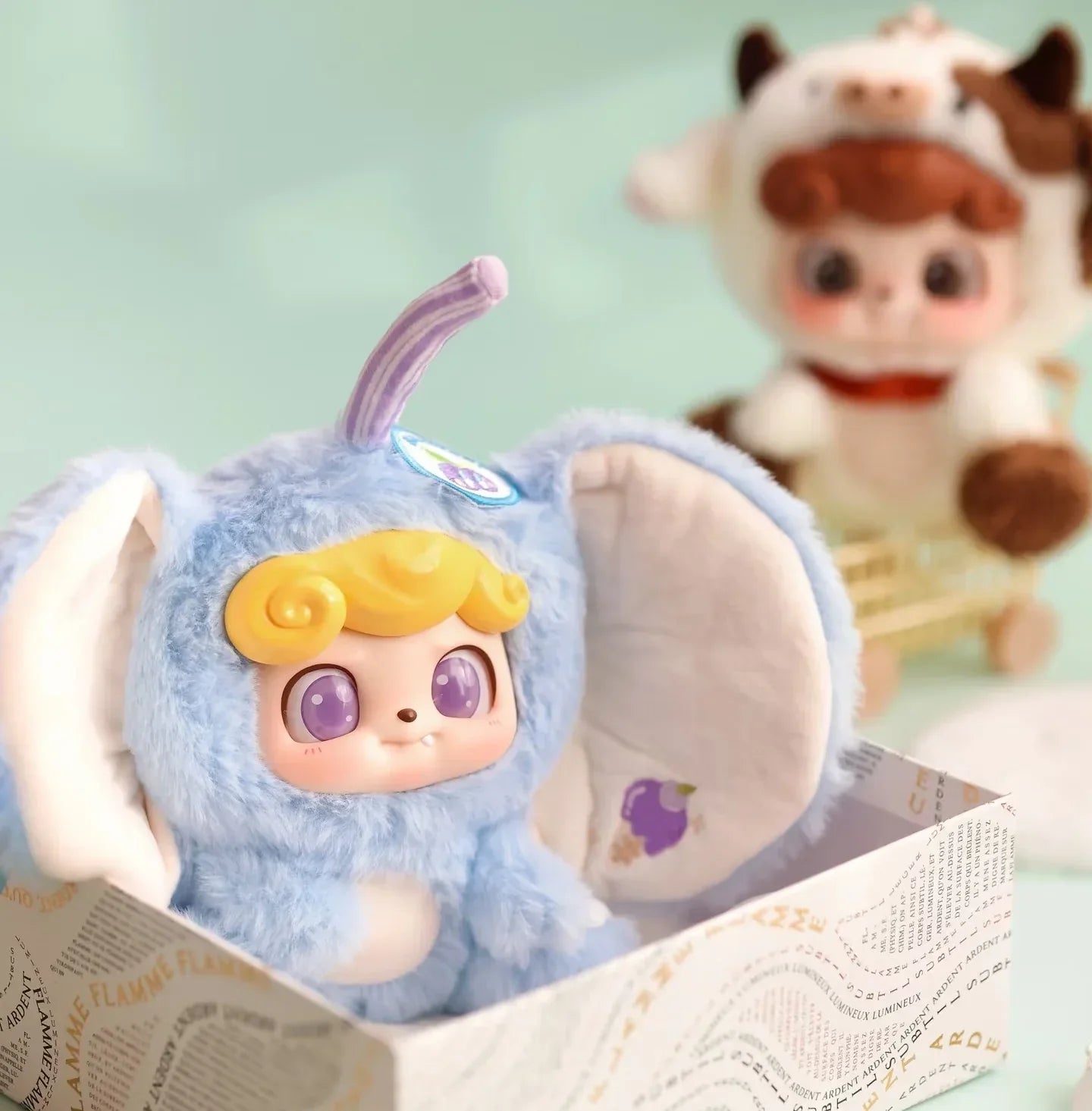 Q KID Animal Preschool Series Plush Dolls. Blind Box - POP BOX