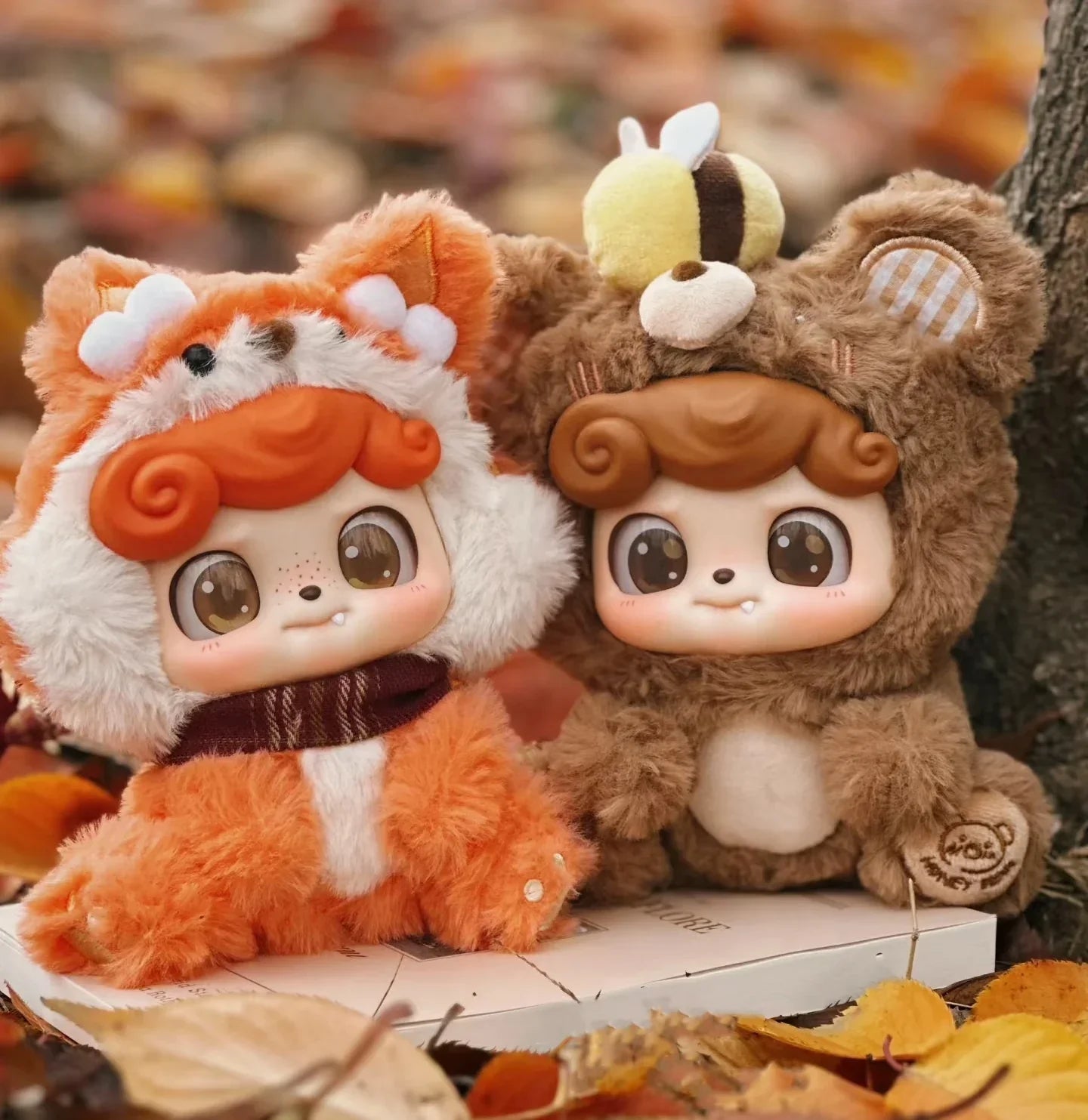 Q KID Animal Preschool Series Plush Dolls. Blind Box - POP BOX