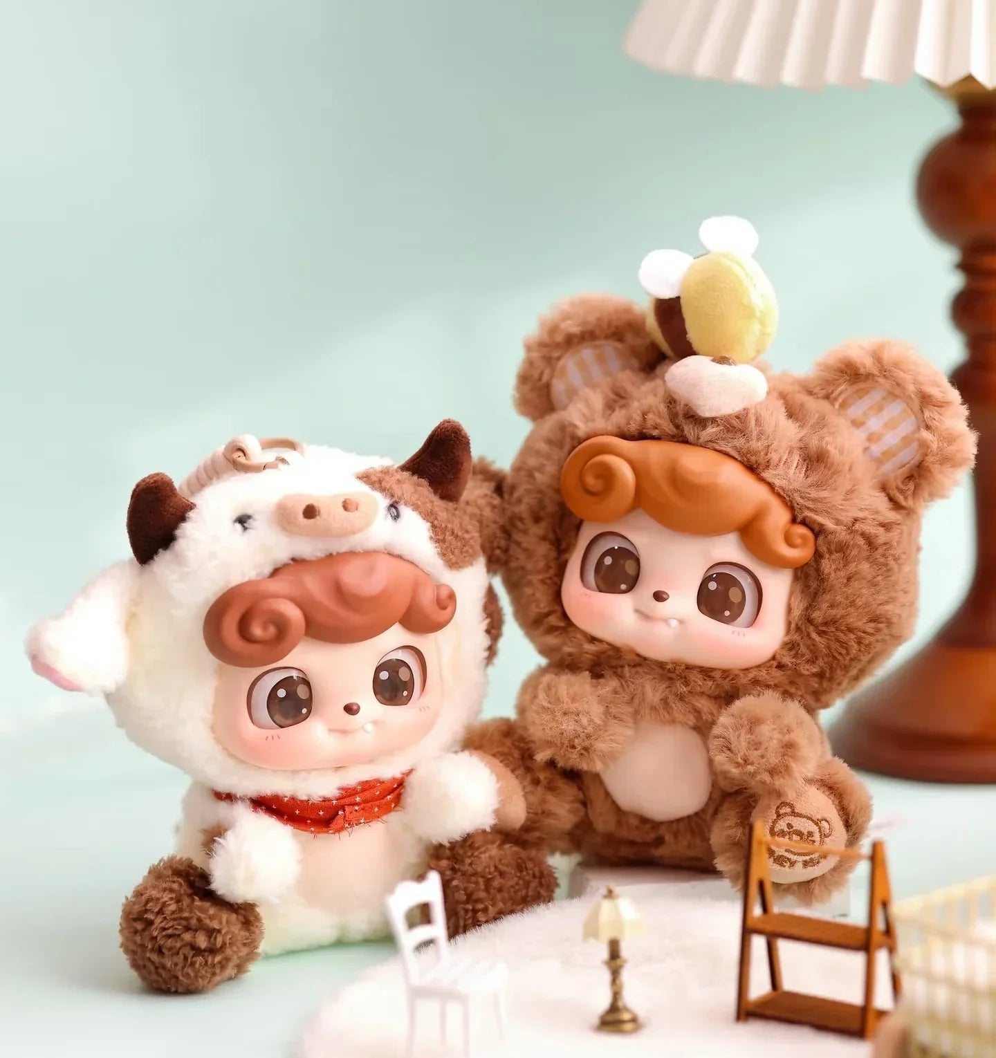 Q KID Animal Preschool Series Plush Dolls. Blind Box - POP BOX