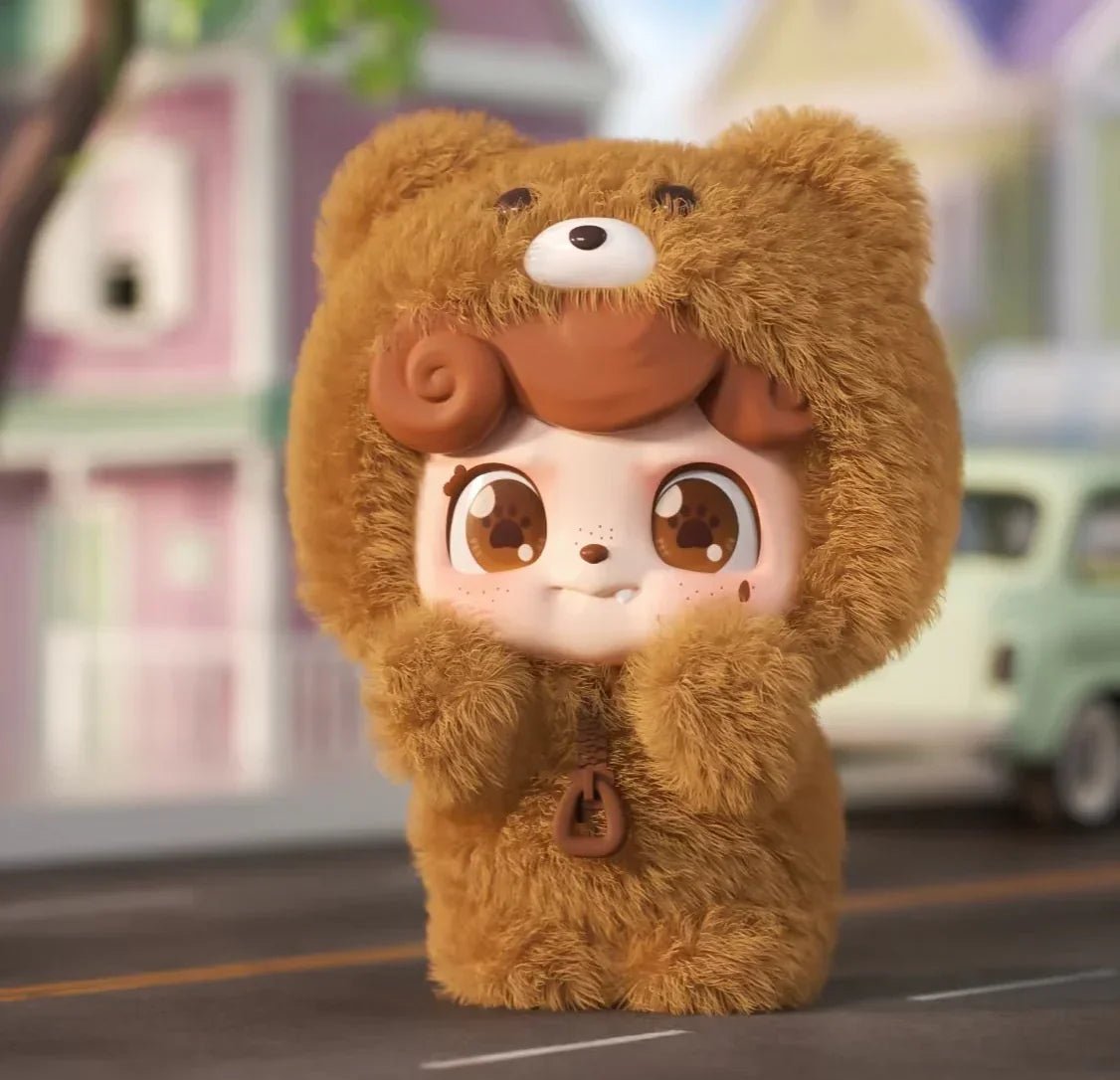 Q KID Animal Preschool Series Plush Dolls. Blind Box - POP BOX