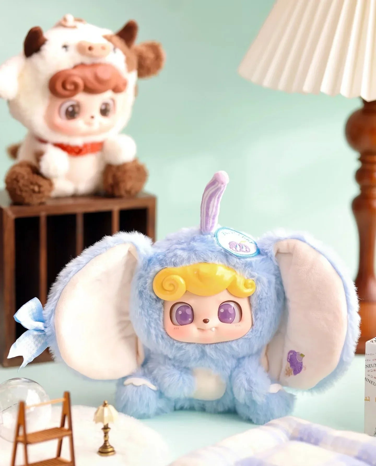 Q KID Animal Preschool Series Plush Dolls. Blind Box - POP BOX