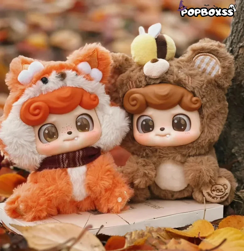 Q KID Animal Preschool Series Plush Dolls. Blind Box - POP BOX