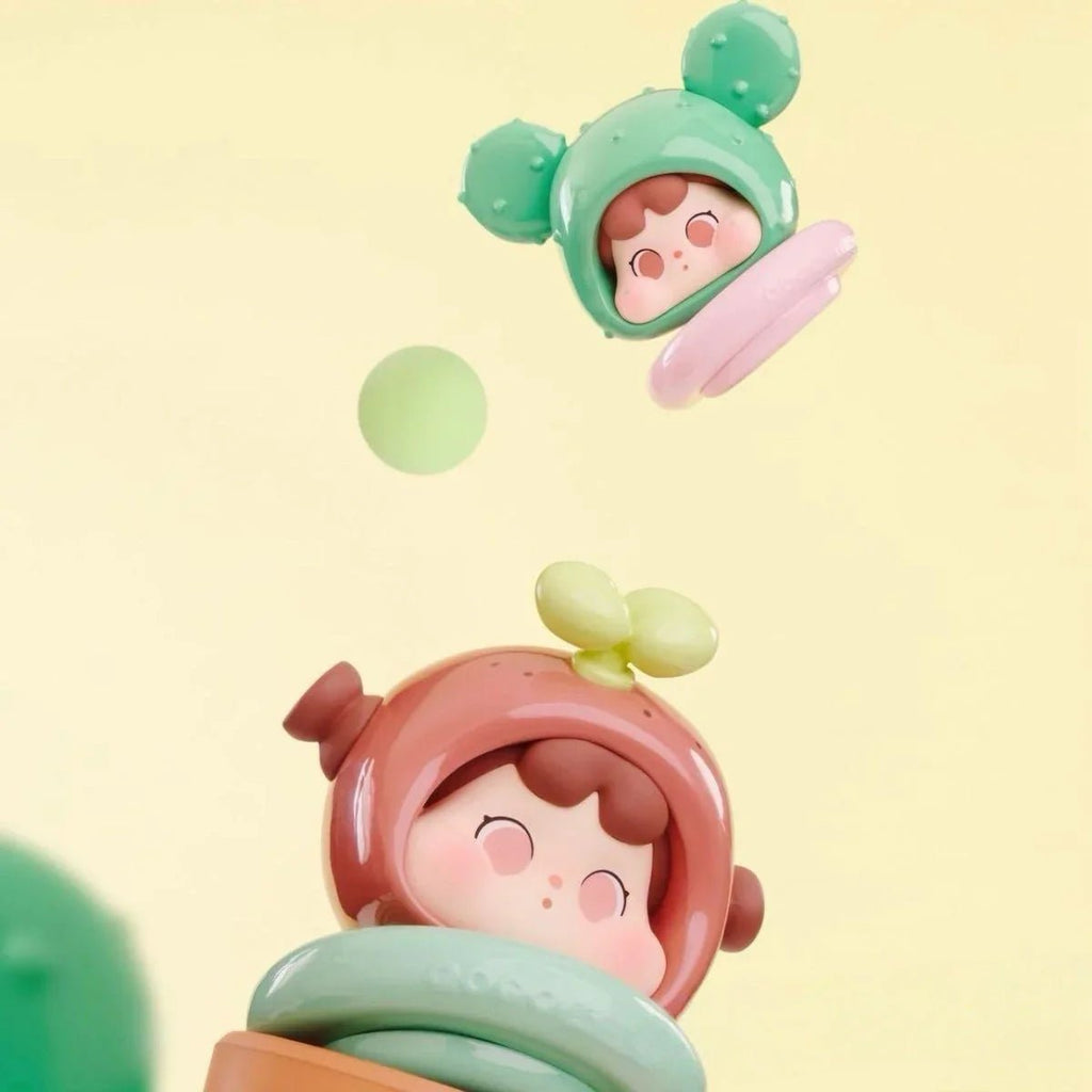 QOQO MINI FACE Succulents Story Series Figures, Blind Box - POP BOX