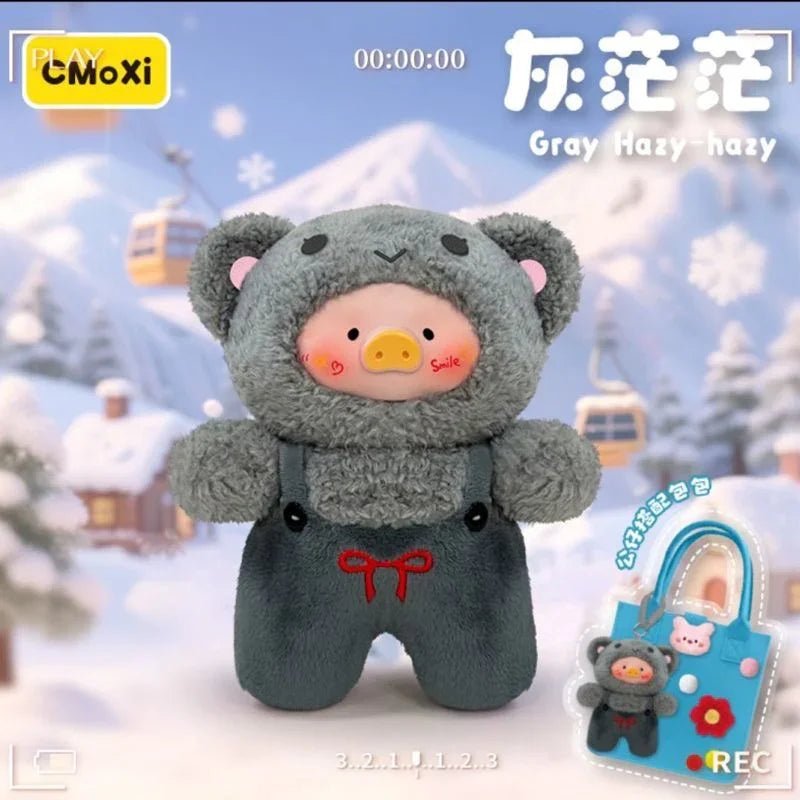 Rainbow Pig V1 400% Plush Dolls. Blind Box - POP BOX