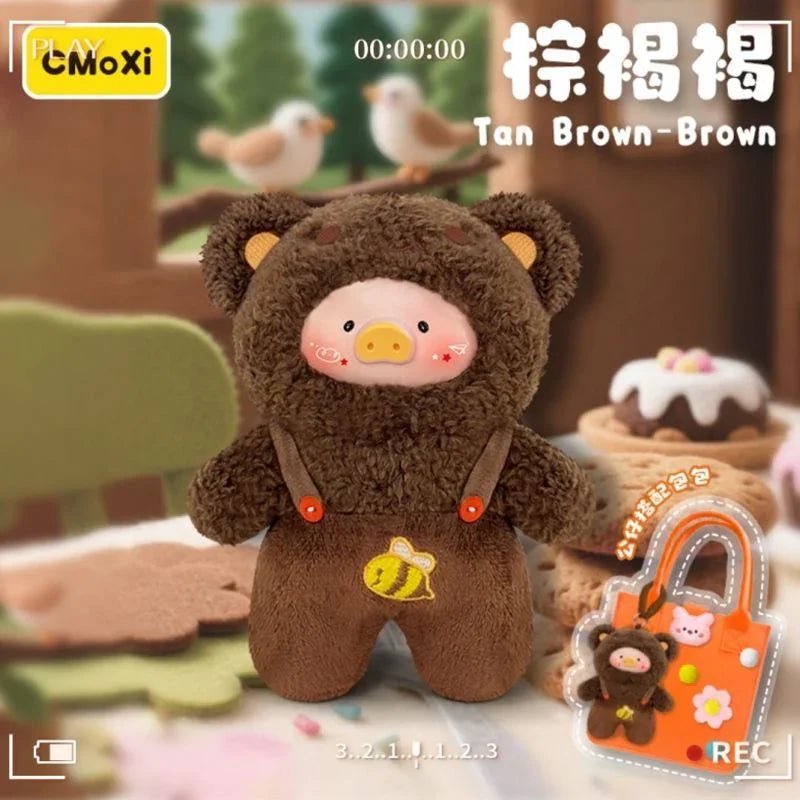 Rainbow Pig V1 400% Plush Dolls. Blind Box - POP BOX
