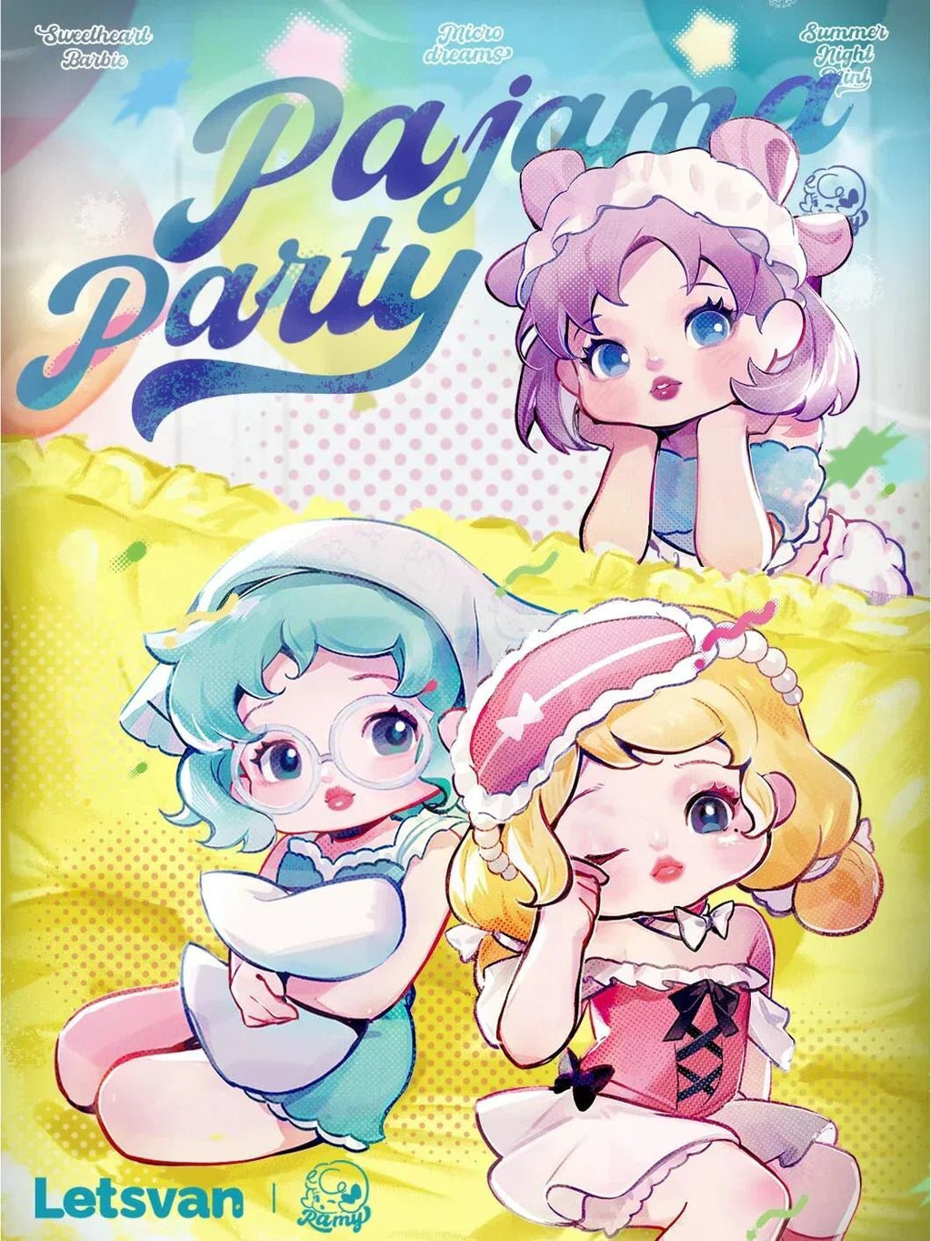 RAMY Pajamas Party Series Figures. Blind Box - POP BOX