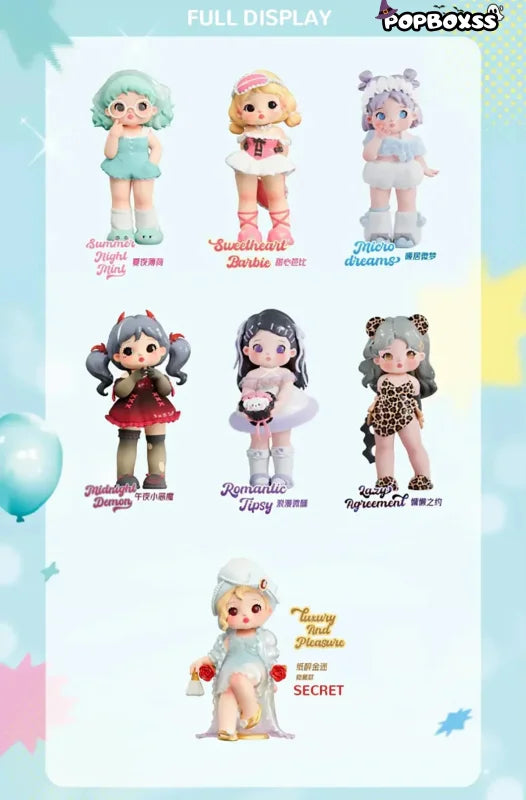 RAMY Pajamas Party Series Figures. Blind Box - POP BOX