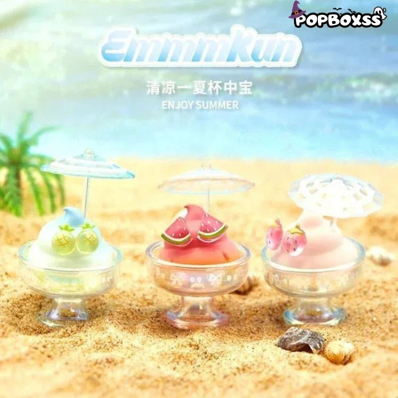 【Sale】Emmmkun Cool Summer Series PVC Figures. Blind Box - POP BOX