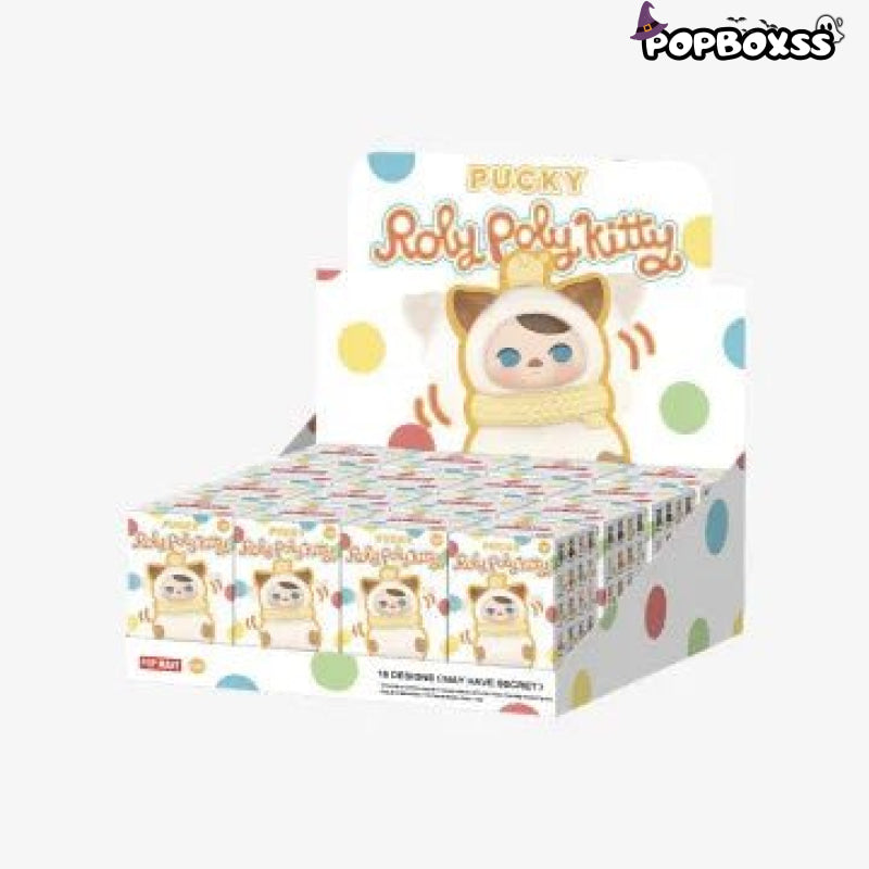 【Sale】PUCKY Roly - Poly Kitty Series Blind Box - POP BOX