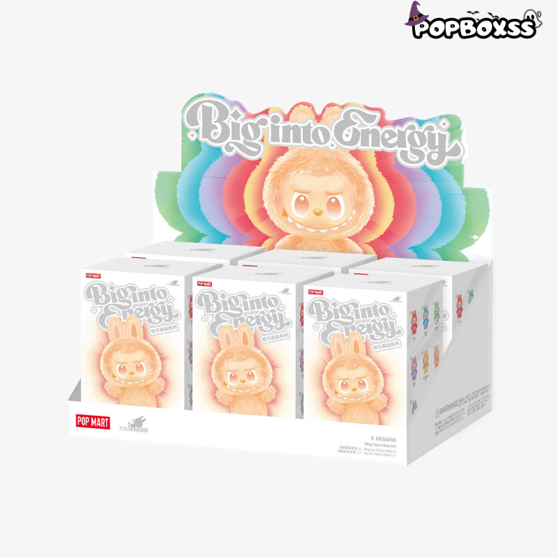 【Sale】THE MONSTERS LABUBU V3 Big Into Energy Series Plush Dolls. Blind Box 1 SET (6 BOXES) 1