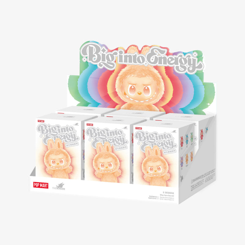 【Sale】THE MONSTERS LABUBU V3 Big Into Energy Series Plush Dolls. Blind Box 1 SET (6 BOXES) 1
