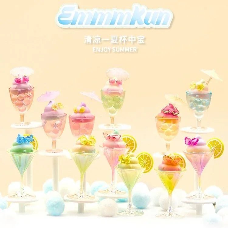 【Sale】Emmmkun Cool Summer Series PVC Figures. Blind Box - POP BOX