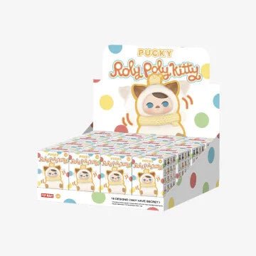 【Sale】PUCKY Roly - Poly Kitty Series Blind Box - POP BOX