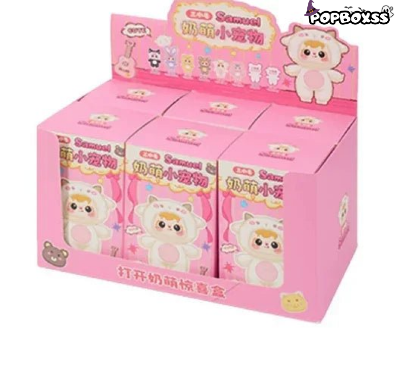 Samuel Cute Little Pet Series Plush Dolls. Blind Box - POP BOX