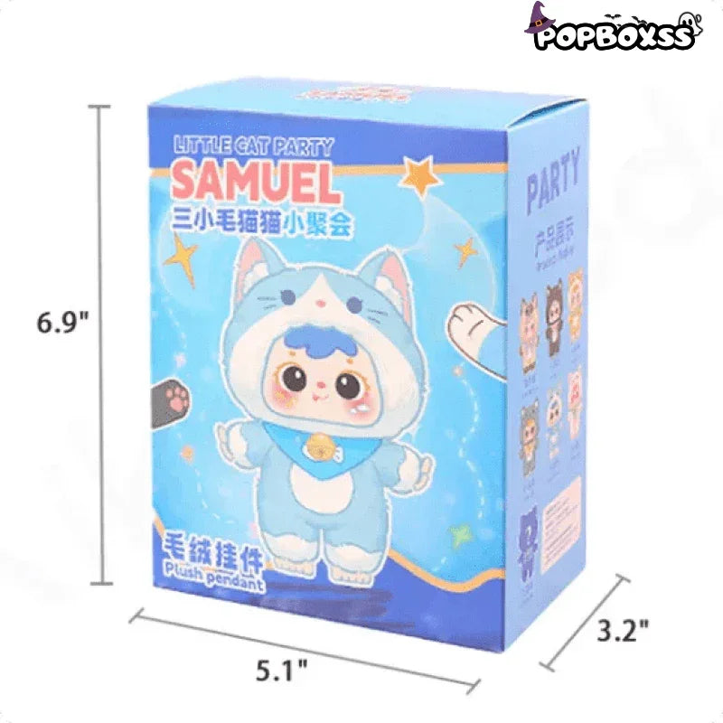 Samuel Little Cat Party Series Plush Blind Box - POP BOX