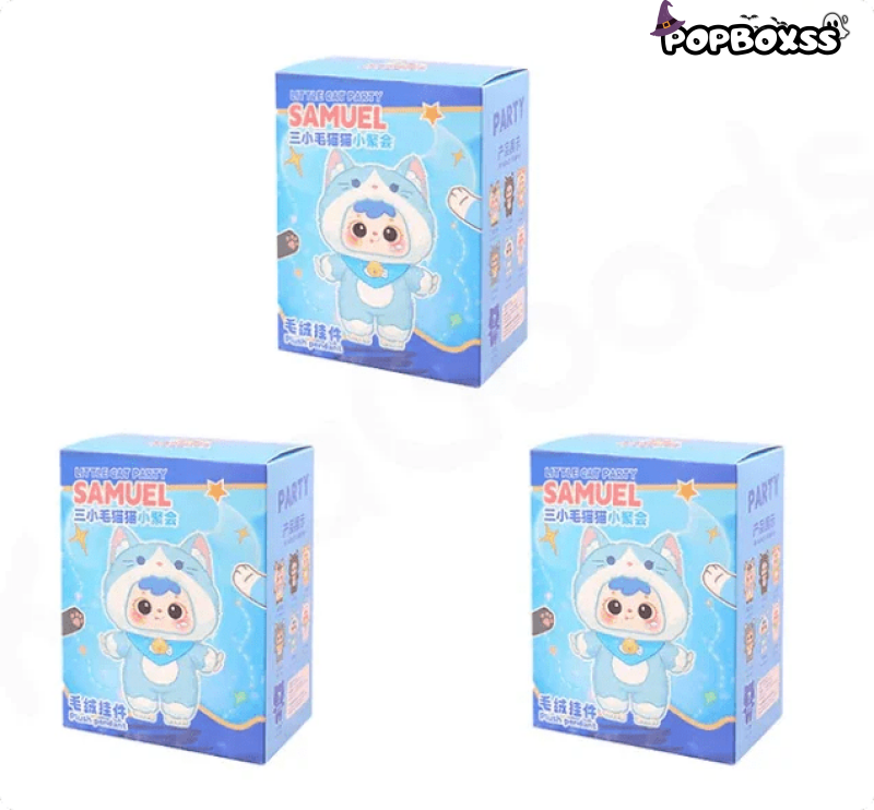 Samuel Little Cat Party Series Plush Blind Box - POP BOX