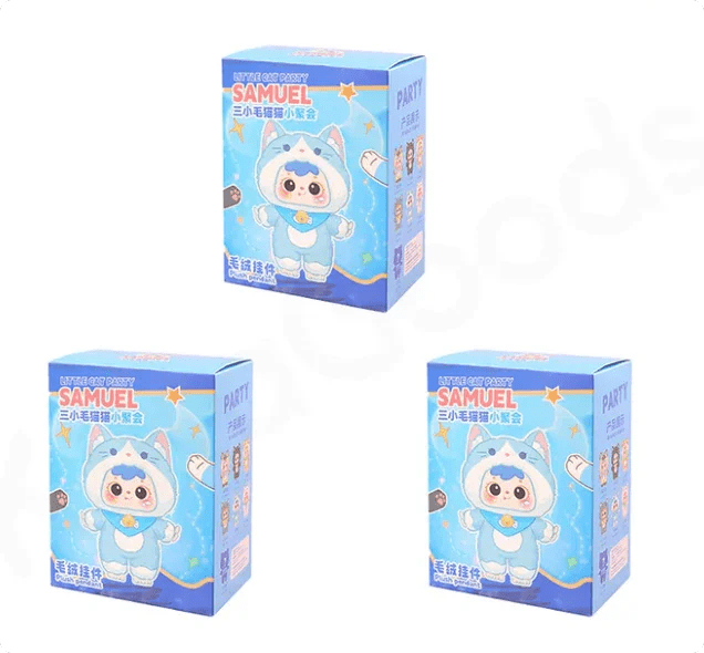 Samuel Little Cat Party Series Plush Blind Box - POP BOX