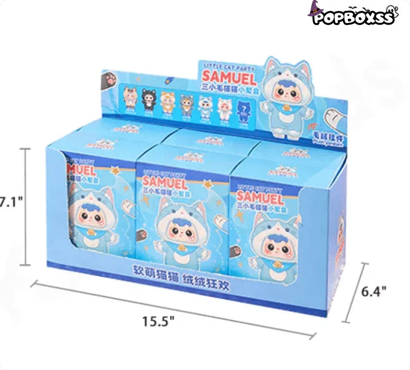 Samuel Little Cat Party Series Plush Blind Box - POP BOX