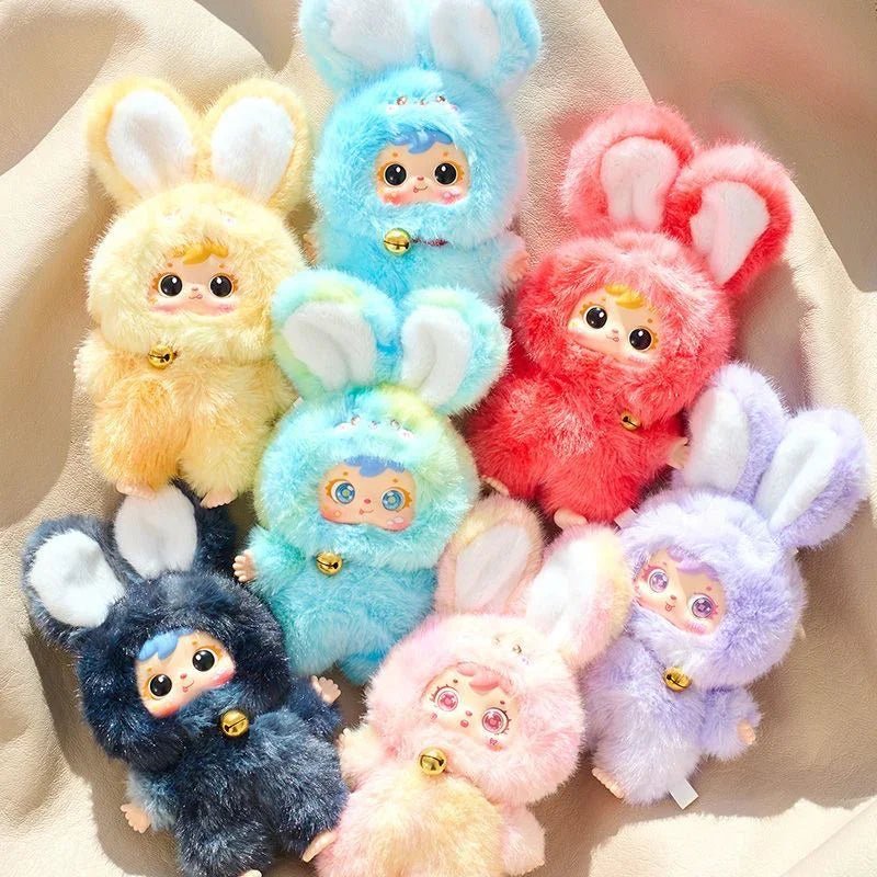 Samuel Magic Colorful Rabbit Series Plush Dolls, Blind Box - POP BOX