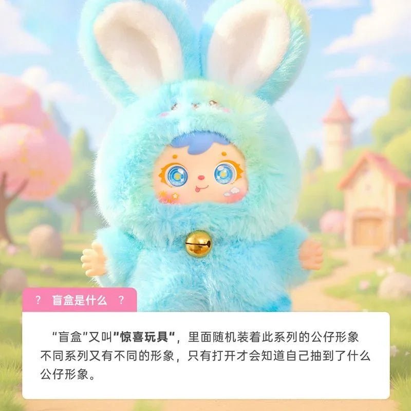Samuel Magic Colorful Rabbit Series Plush Dolls, Blind Box - POP BOX