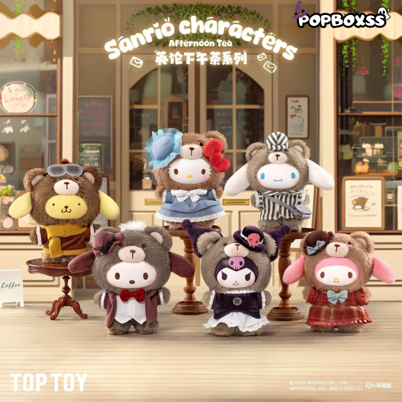 SANRI0 Characters Afternoon Tea Series Plush Dolls. Blind Box - POP BOX