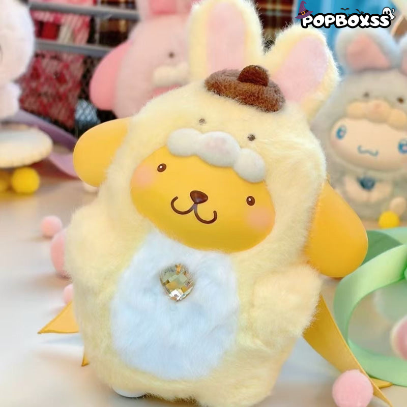 SANRl0 Characters Diamond Bunny Baby Series Plush Blind Box