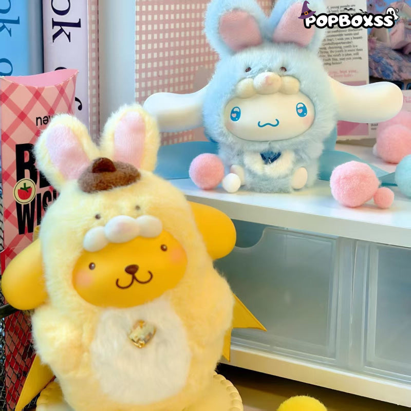 SANRl0 Characters Diamond Bunny Baby Series Plush Blind Box