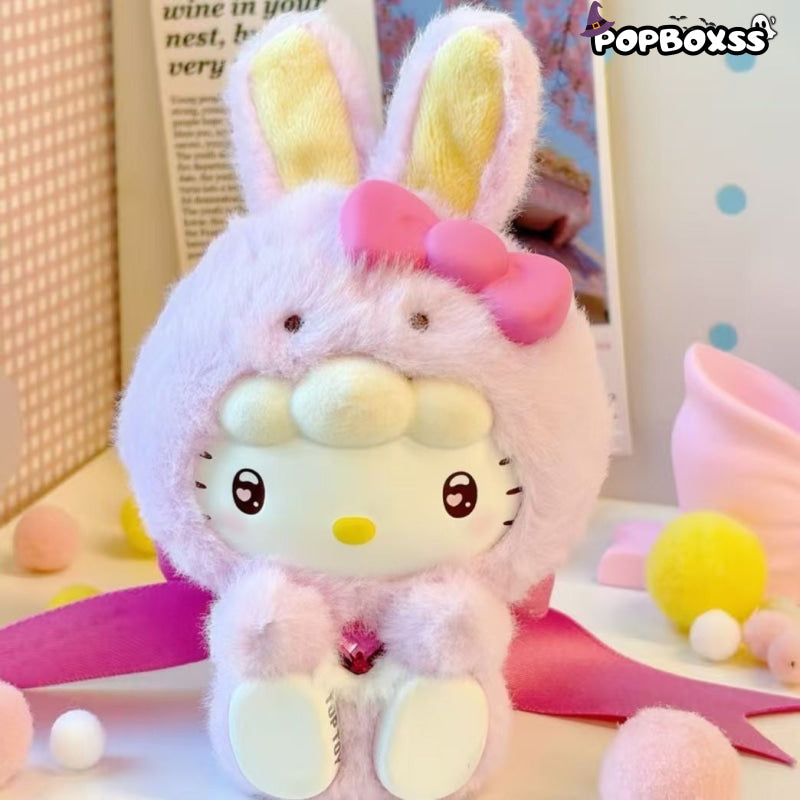 SANRl0 Characters Diamond Bunny Baby Series Plush Blind Box