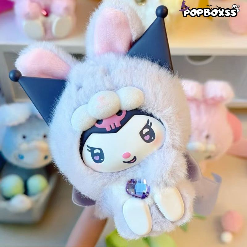 SANRl0 Characters Diamond Bunny Baby Series Plush Blind Box