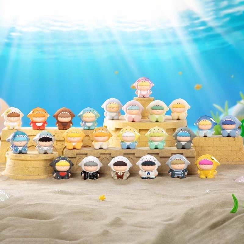 Sharki - Little Shark Series Mini Figures, Blind Box - POP BOX