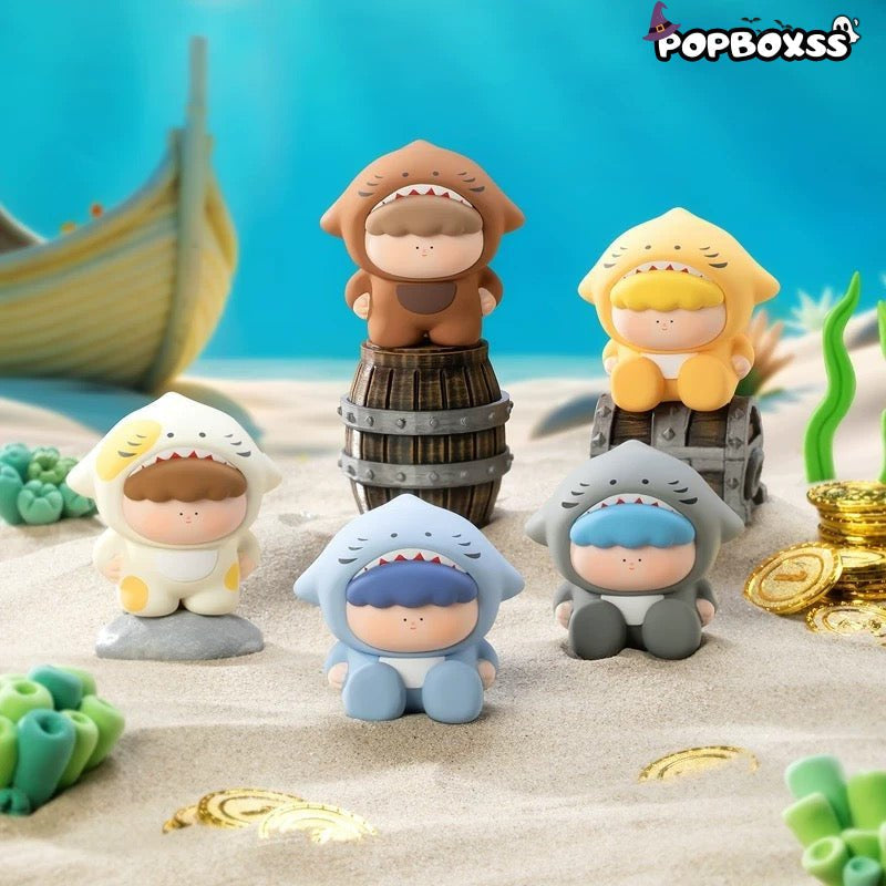 Sharki - Little Shark Series Mini Figures, Blind Box - POP BOX