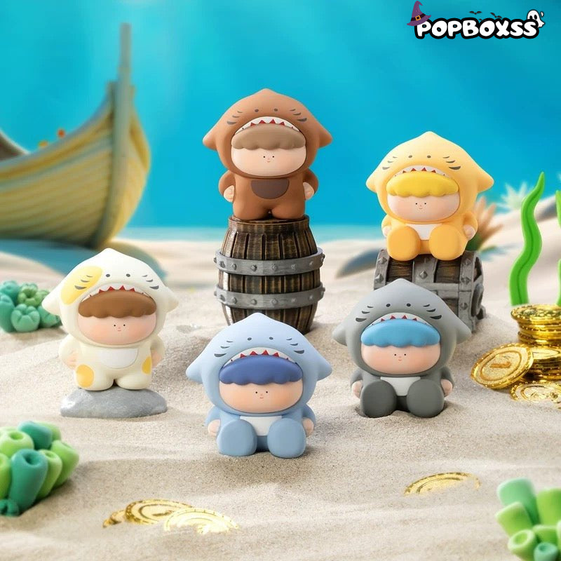 Sharki - Little Shark Series Mini Figures, Blind Box - POP BOX