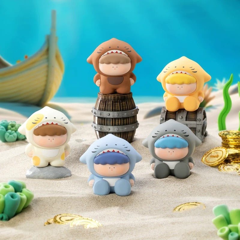 Sharki - Little Shark Series Mini Figures, Blind Box - POP BOX