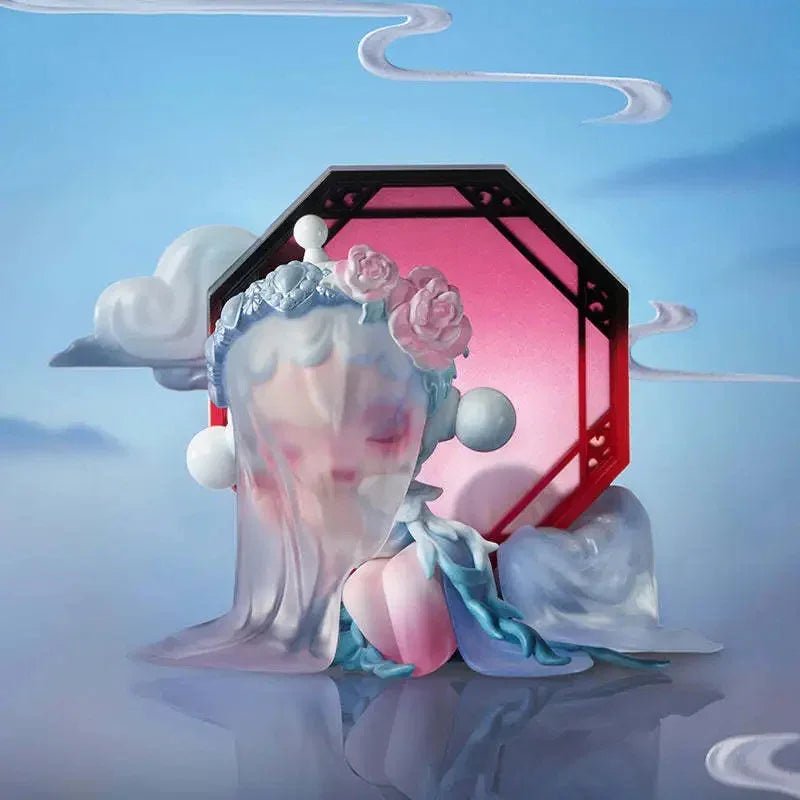 Skullpanda Aisling Figure. Hanging Card - POP BOX