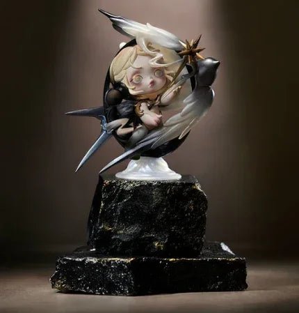 SKULLPANDA Light's Longitude and Latitude Figurine. Hanging Card - POP BOX