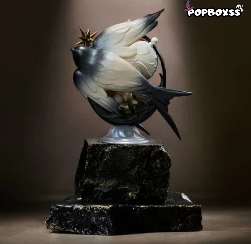 SKULLPANDA Light's Longitude and Latitude Figurine. Hanging Card - POP BOX