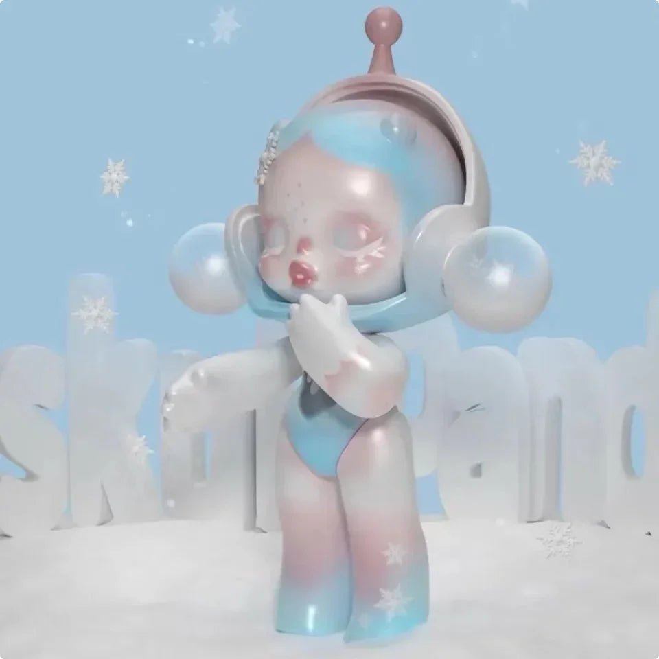 SKULLPANDA SPLIT Series Snow of Light Action Figure - POP BOX