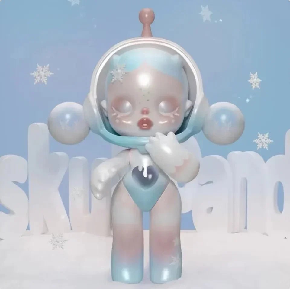 SKULLPANDA SPLIT Series Snow of Light Action Figure - POP BOX
