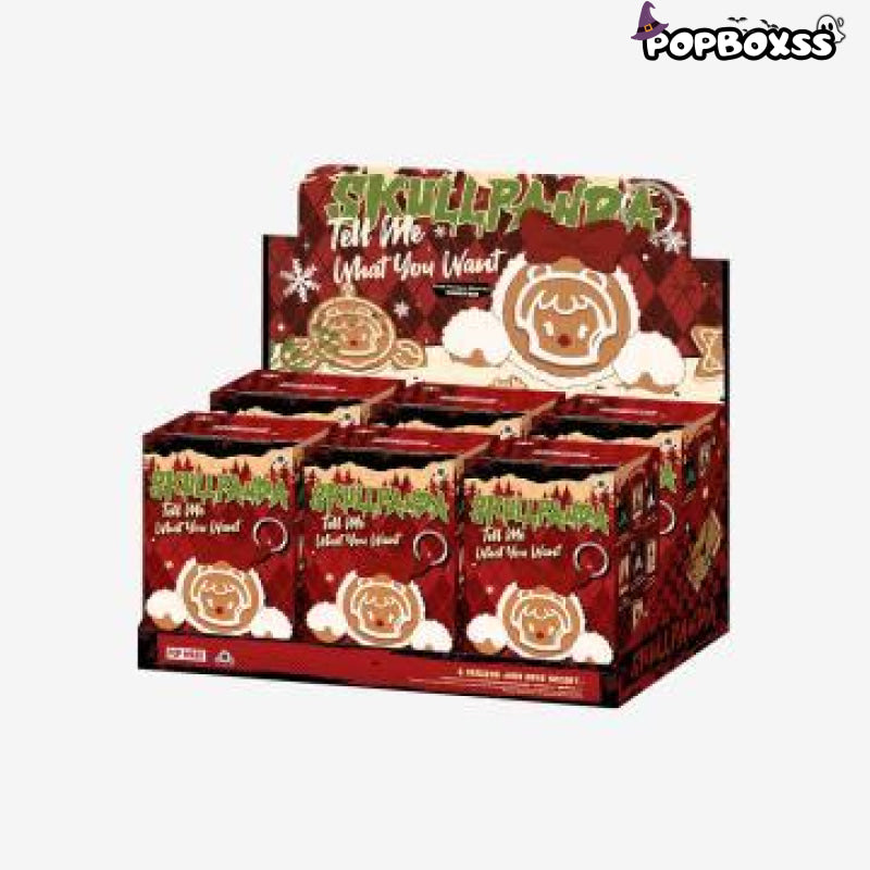 SKULLPANDA Tell Me What You Want Series Plush Pendant - POP BOX
