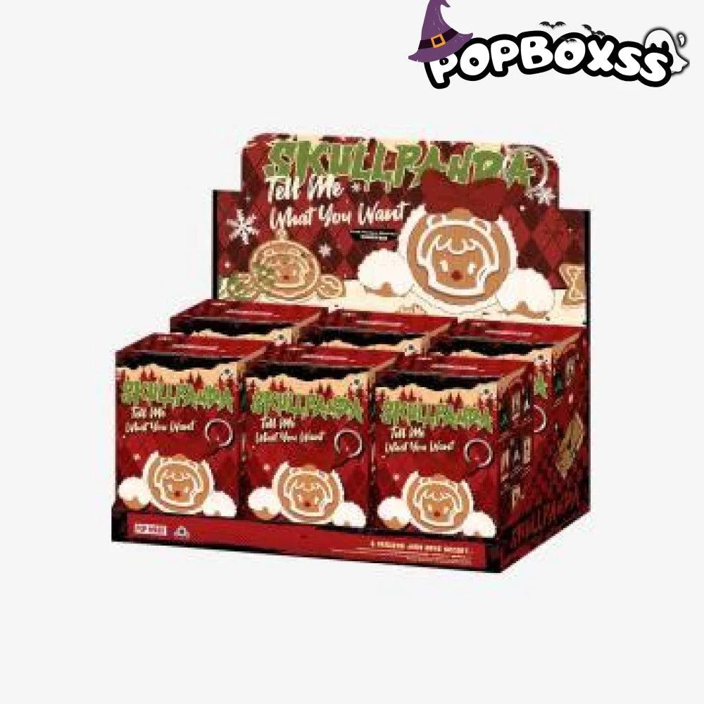SKULLPANDA Tell Me What You Want Series Plush Pendant - POP BOX