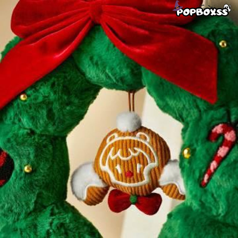 SKULLPANDA Tell Me What You Want Series Plush Wreath Pendant - POP BOX
