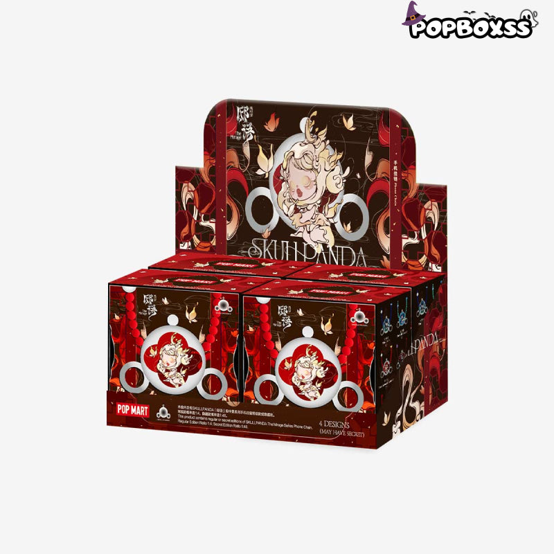 SKULLPANDA The Mirage Series Phone Chain 1 SET (4 BOXES)