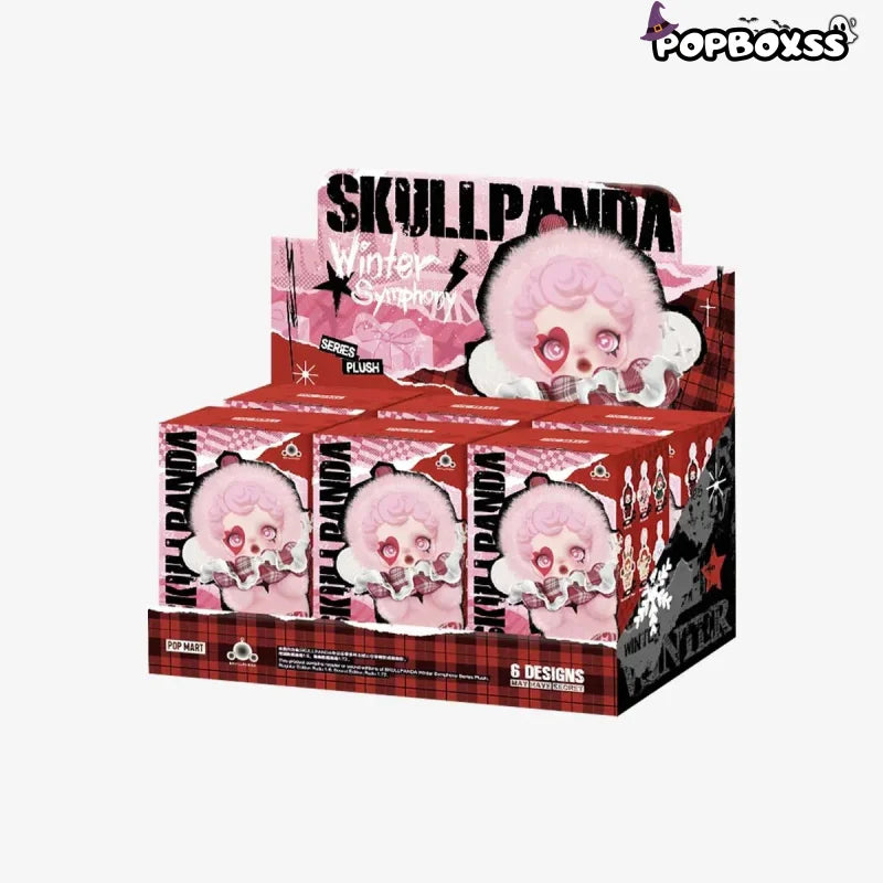 SKULLPANDA Winter Symphony Series Plush Dolls. Blind Box - POP BOX