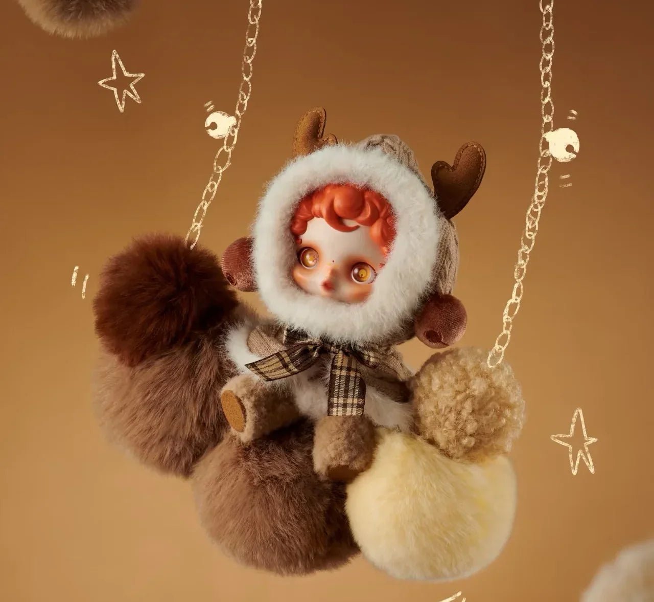 SKULLPANDA Winter Symphony Series Plush Dolls. Blind Box - POP BOX