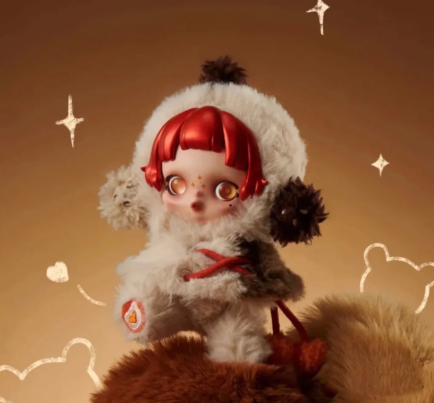SKULLPANDA Winter Symphony Series Plush Dolls. Blind Box - POP BOX