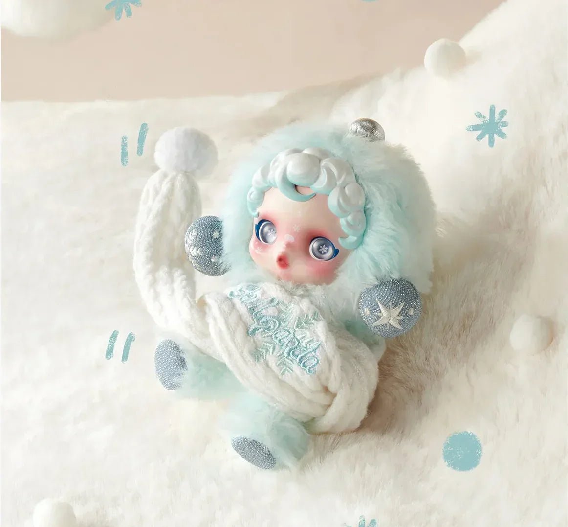 SKULLPANDA Winter Symphony Series Plush Dolls. Blind Box - POP BOX