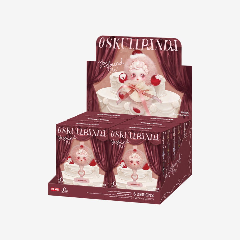 SKULLPANDA You Found Me！Series Phone Lanyard 1 SET (6 BOXES)